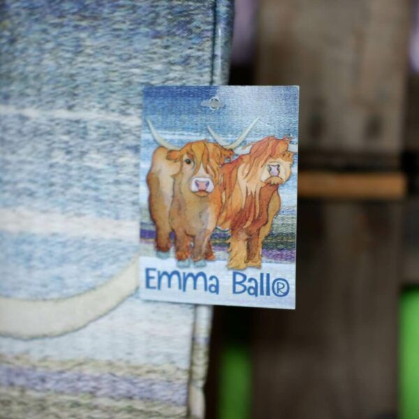 Emma Ball Tote Bag Highland Cows galeria 3