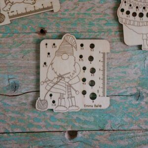 Emma Ball calibrador agujas crafting gnomes