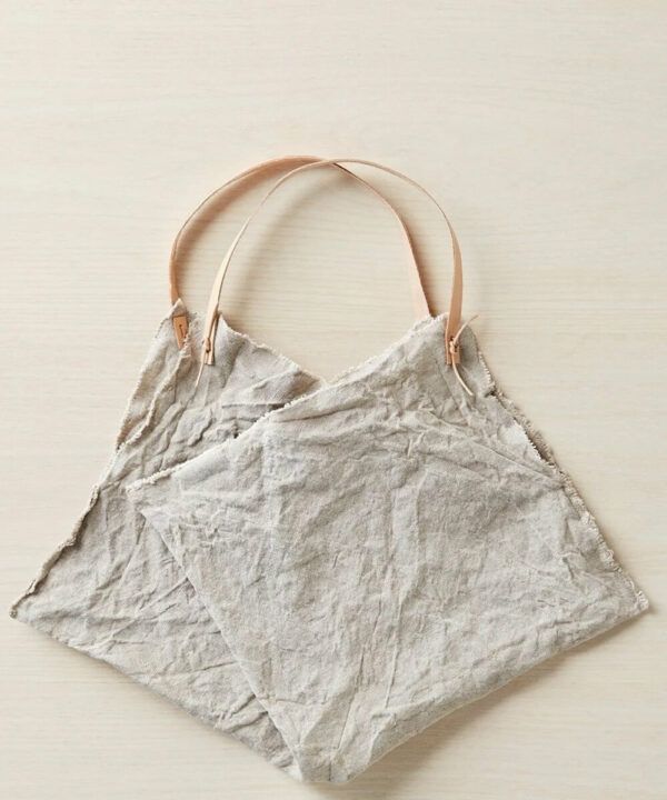 Cocoknits | Rustic Linen Four Corner Bag - Imagen 4