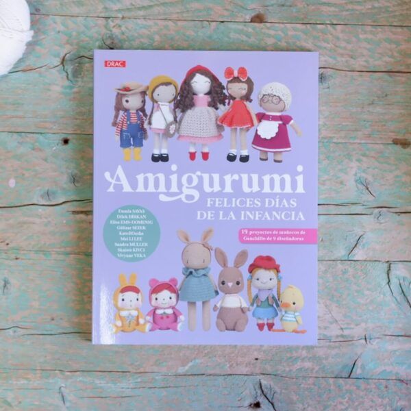 Libro Amigurumi. Felices días de la infancia portada